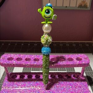 Glamour beaded pen ( Mike Wazowski )